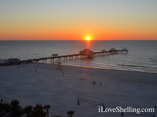 Sunset from Hilton Clearwater Beach Florida