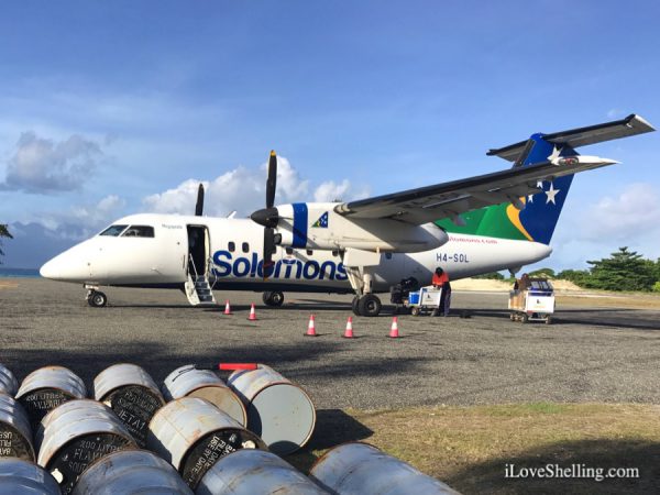 Solomon Air airplane Gizo