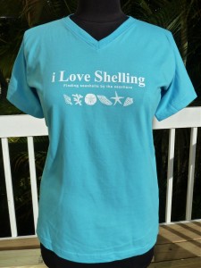 tee shirt i Love Shelling