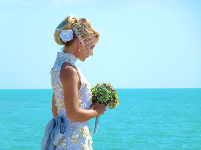 Melinda Graham’s Seashell Wedding Dress