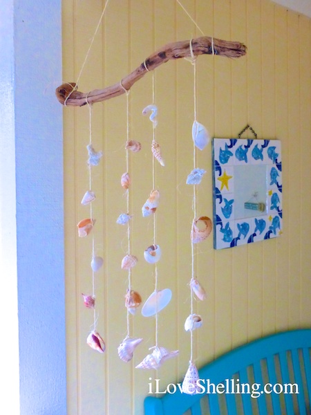 How To Make An Easy Sanibel Island SeaShell Mobile