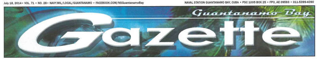 GTMO Gazette newspaper Pam Rambo