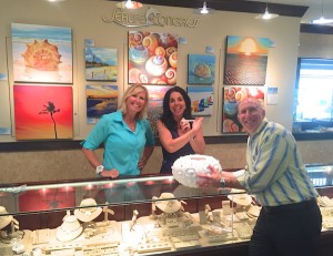 Prize winner of Pam Rambo Shellography Photography