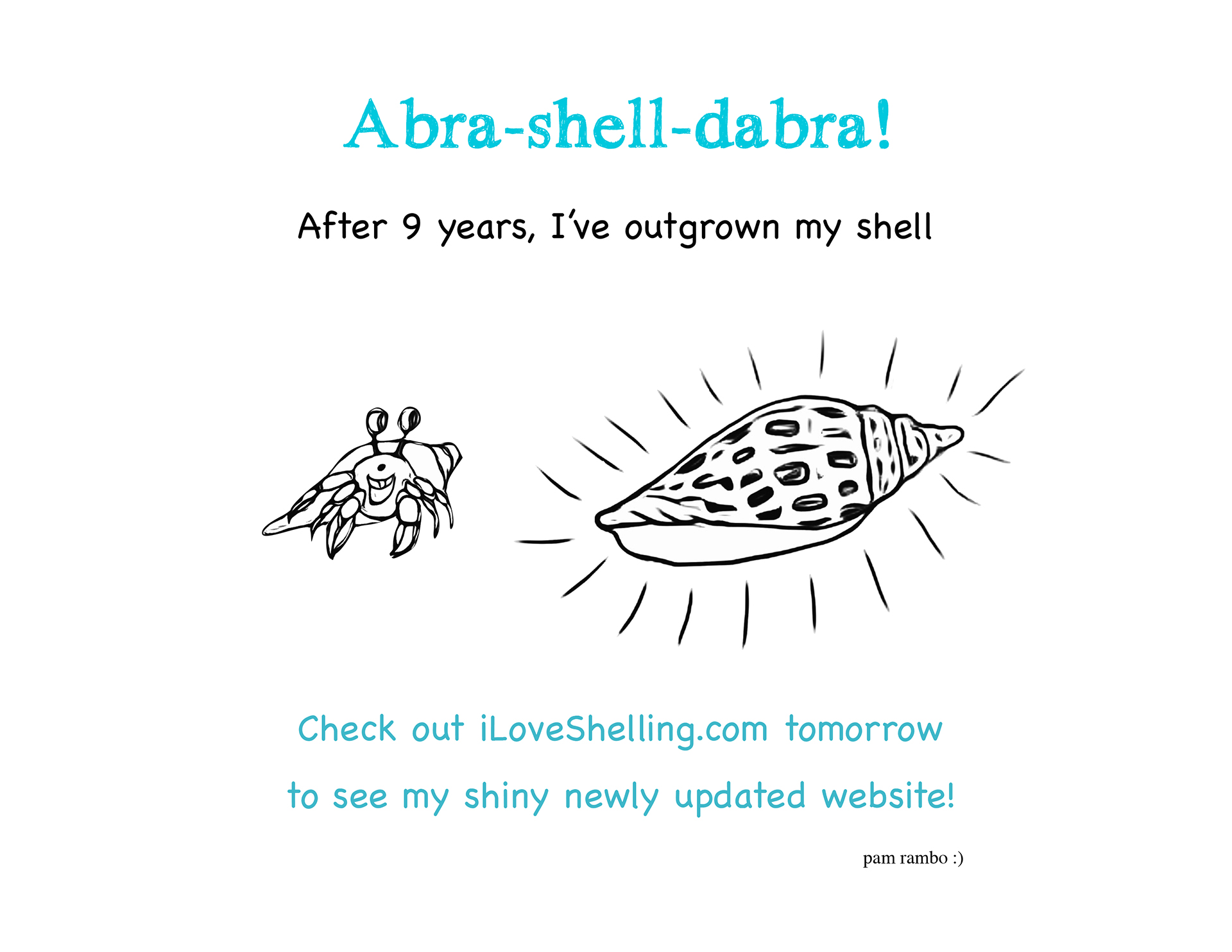 Coming Soon | I Love Shelling